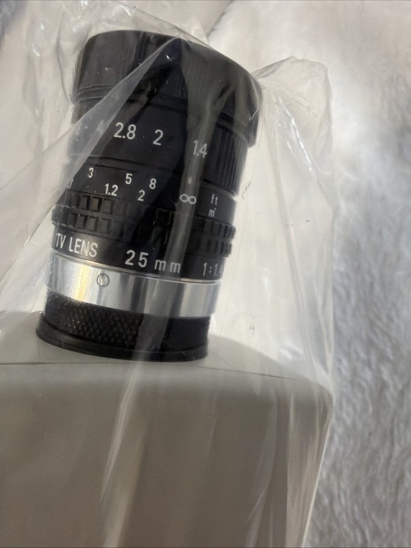 Howard Enterprises Inc. Color Ccd Tele Camera Ha5900-b Pentax Tv Lens 25mm 1:1.4 gallery