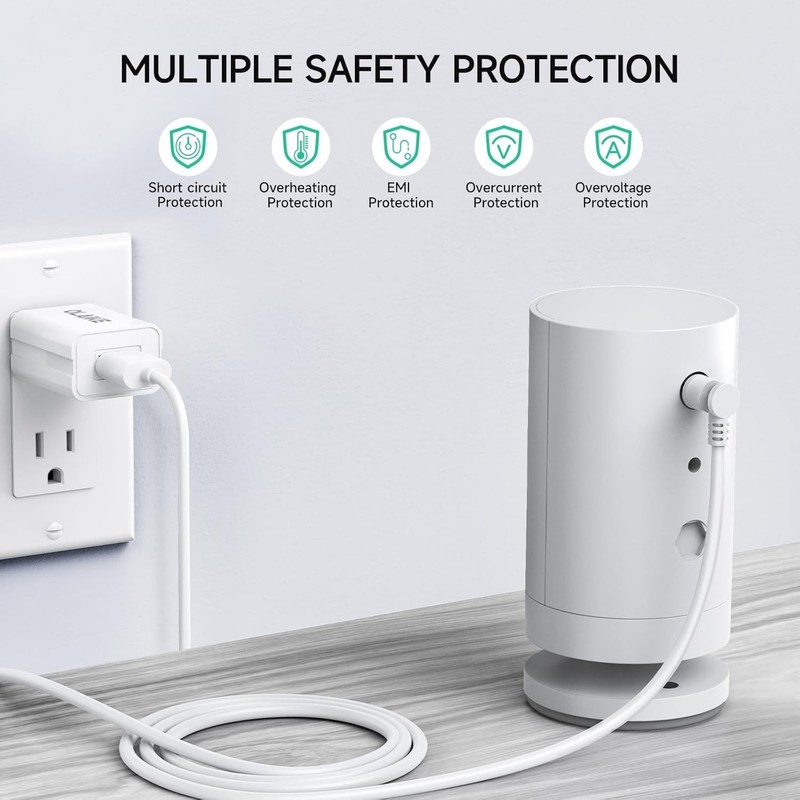 16ft Long Charging Cable for Ring Stick Up Cam – Hassle-Free Power Connection gallery