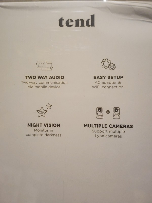 TEND LYNX PRO Smart Home Security Camera Weatherproof 1080p Facial Recognition gallery