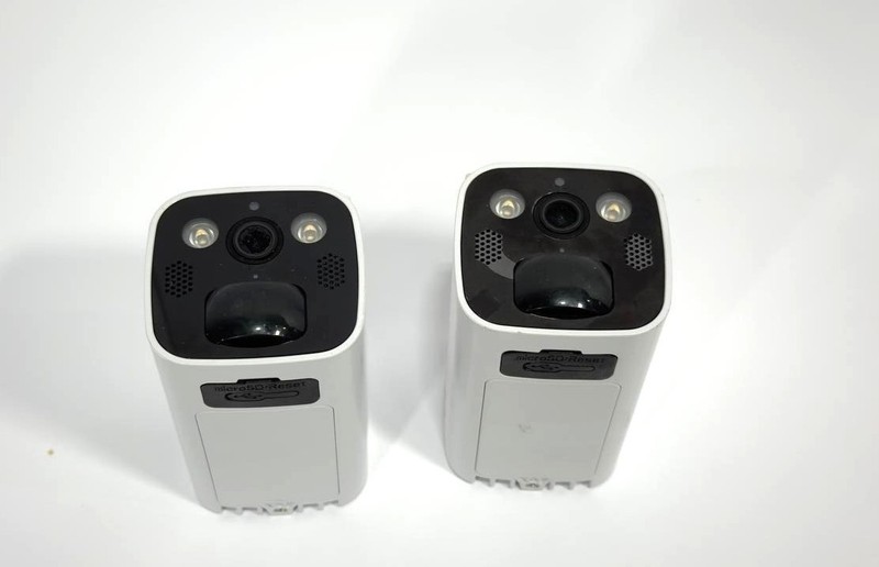 Night Owl Solar Powered Wire Free 2K Security Camera – White (AS-IS) CAM-BW4-SLR