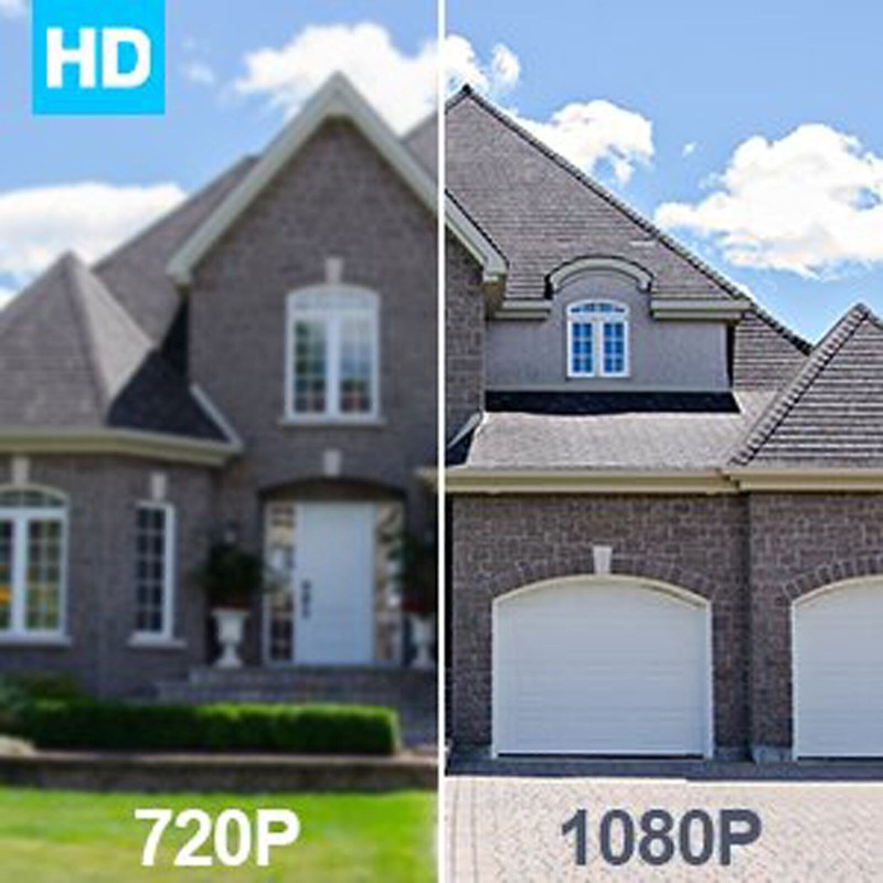 Home Security Camera Outdoor Solar Battery Powered Wireless Wifi Cam Pan Tilt US gallery