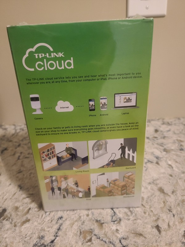 TP-LINK Cloud Camera 300Mbps-NC200 0.3 Megapixel (640 x 480) MAX Resolution RJ45 gallery