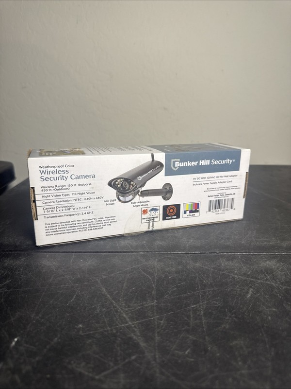Bunker Hill Security 62367 Wireless Camera Add or Replacement W/Wall Mount New gallery
