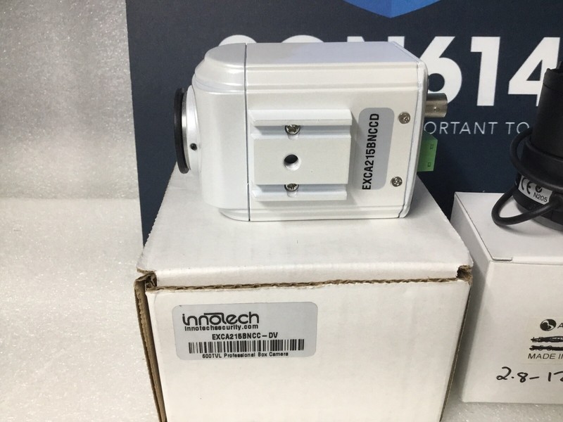 Innotech EXCA215BNCCD Security Color Camera W/2.8-12mm 600TVL OSD Wall Mount NEW gallery