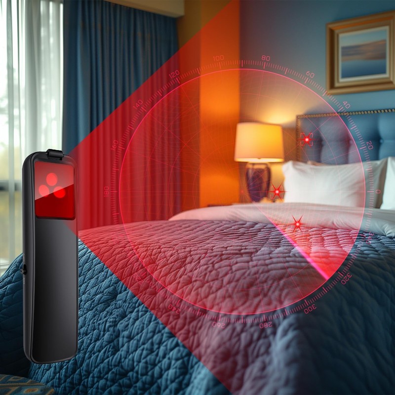 Upgraded Hidden Camera Detector - AI-Powered Anti-Spy Device, GPS Tracker & B... gallery