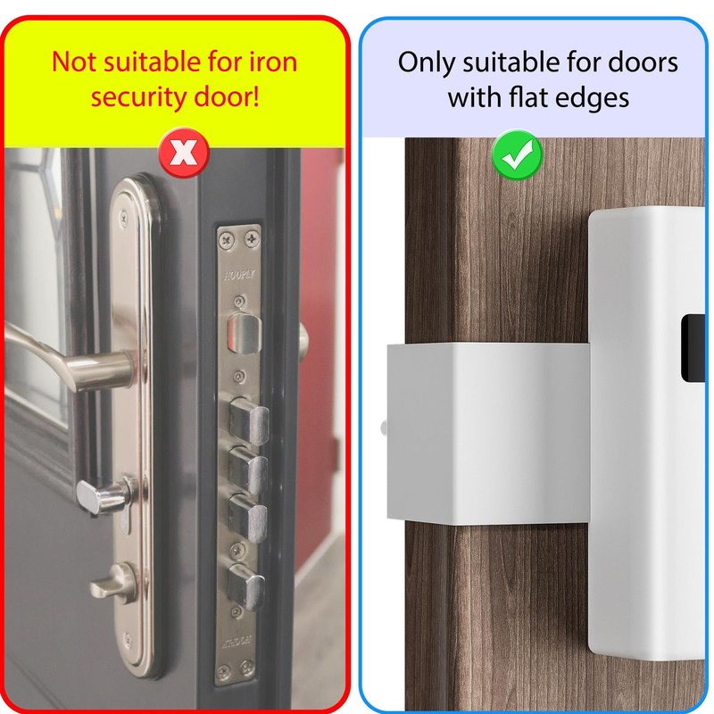 Antitheft Video Doorbell Mount Mount Nodrill Mounting Bracket Holder Accessories gallery
