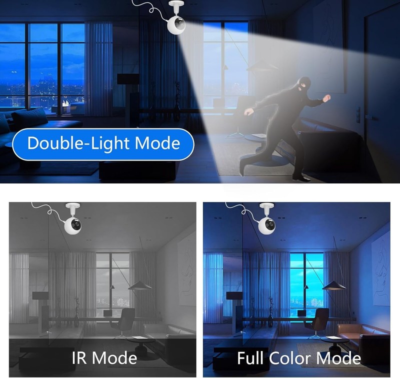 5G Security Camera with Waterproof & Color Night Vision for Home Safety gallery