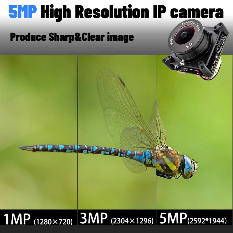 RTSP RTMP 5MP IP Camera Module 2592*1944 25FPS IMX335 CMOS With Varifocal CS Len gallery