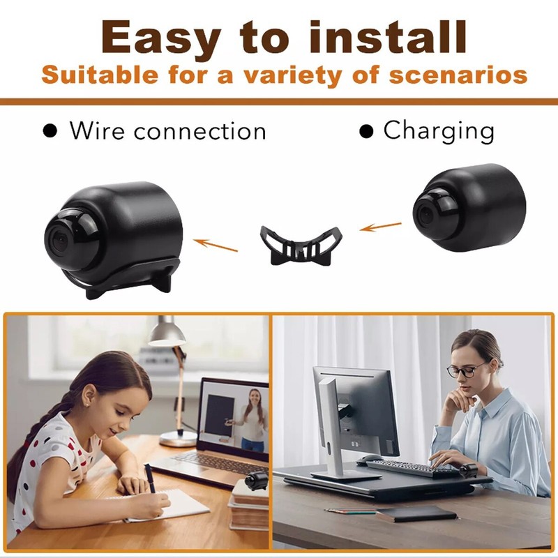 1080P Mini Camera CCTV WiFi HD IP Night Vision Camcorder Home Security Cam US gallery