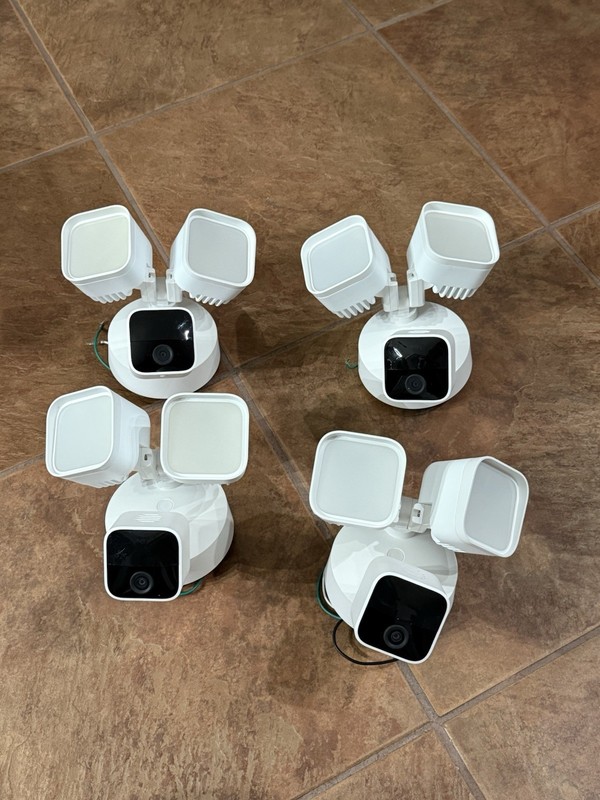 4-Wired Blink Cameras with 1 Sync Module for 2 Cameras Outdoor CCTV
