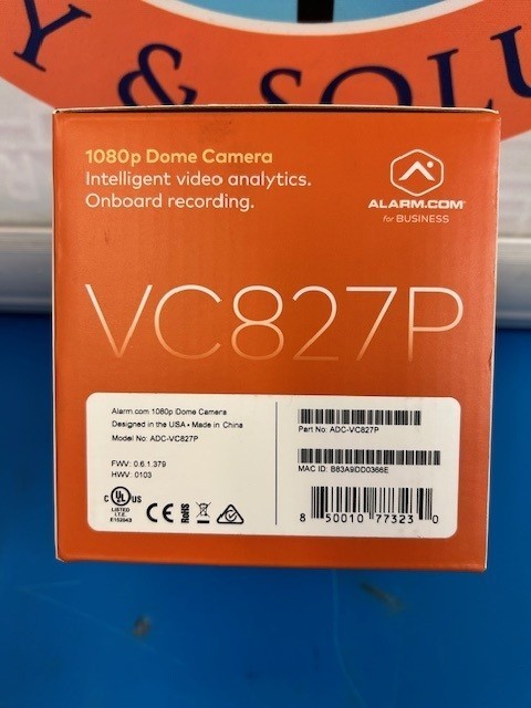 Alarm.Com ADC-VC827P 1080P Indoor/Outdoor Dome Camera (NEW) gallery