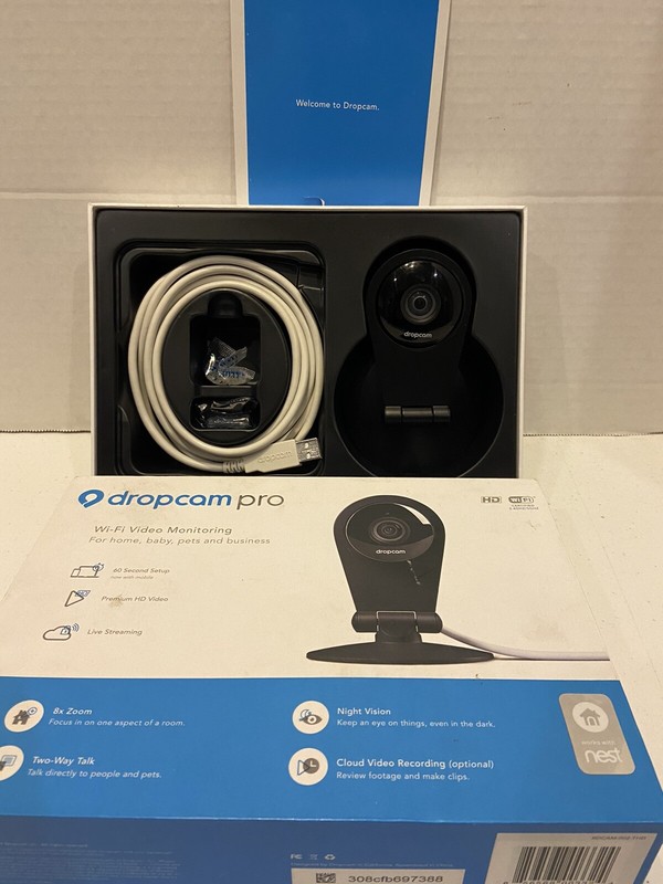 Nest DropCam Pro WiFi Video Monitoring
