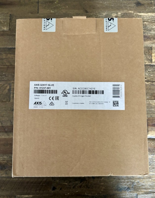 NEW SEALED AXIS Q3517-SLVE Dome Camera Indoor/Outdoor - 5MP - 01237-001 gallery
