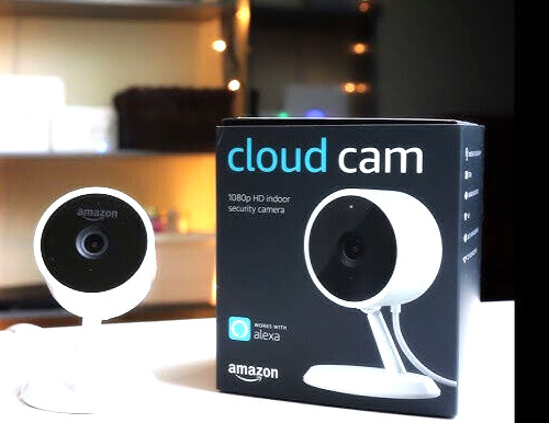 Amazon Cloud Cam Key Edition Indoor Security Camera – White – BRAND NEW