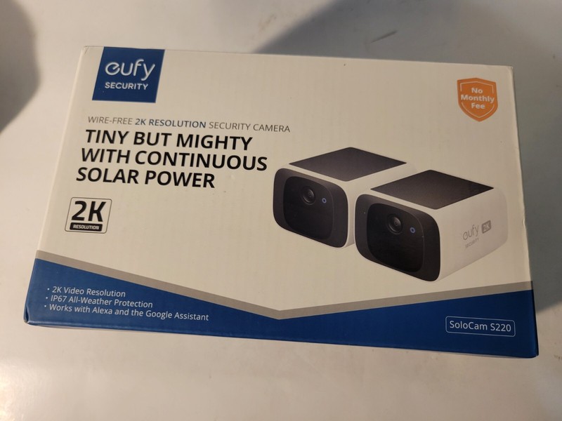 eufy S220 SoloCam 2K Solar Wireless Security Camera WiFi Outdoor Cam 2-Way Audio gallery