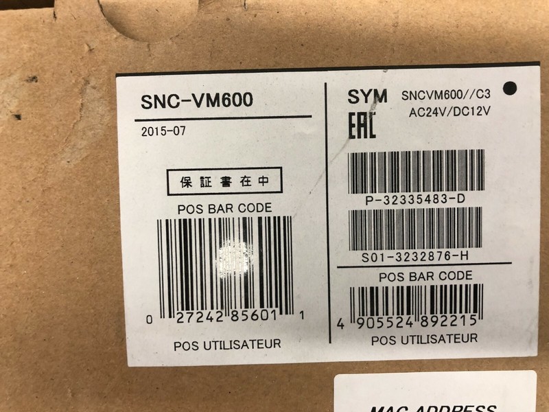 Sony SNC-VM600 IPELA 720p HD(60fps) D/N IP Mini Dome - New in the Box gallery