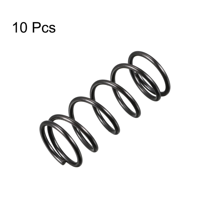 13mm outer diameter 1.2mm wire diameter 30mm length compression spring 10pcs gallery