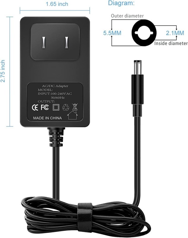 Advanced 12V 2A Security Camera Adapter with Plug Adapters & Safety Features gallery