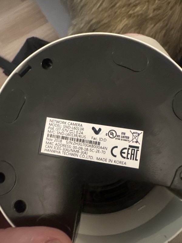 4x Wisenet SND-L6013R 2MP Dome IP Cameras – Plug & Play – No Reset Needed 225OBO gallery