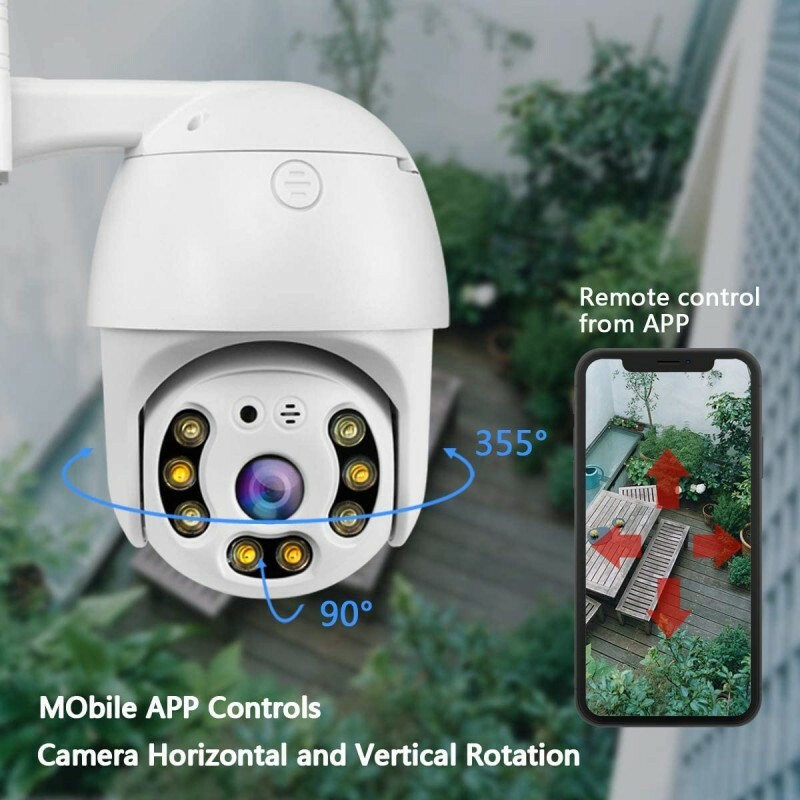 3MPX Ptz 365 Degree Video Surveillance WiFi Camera gallery
