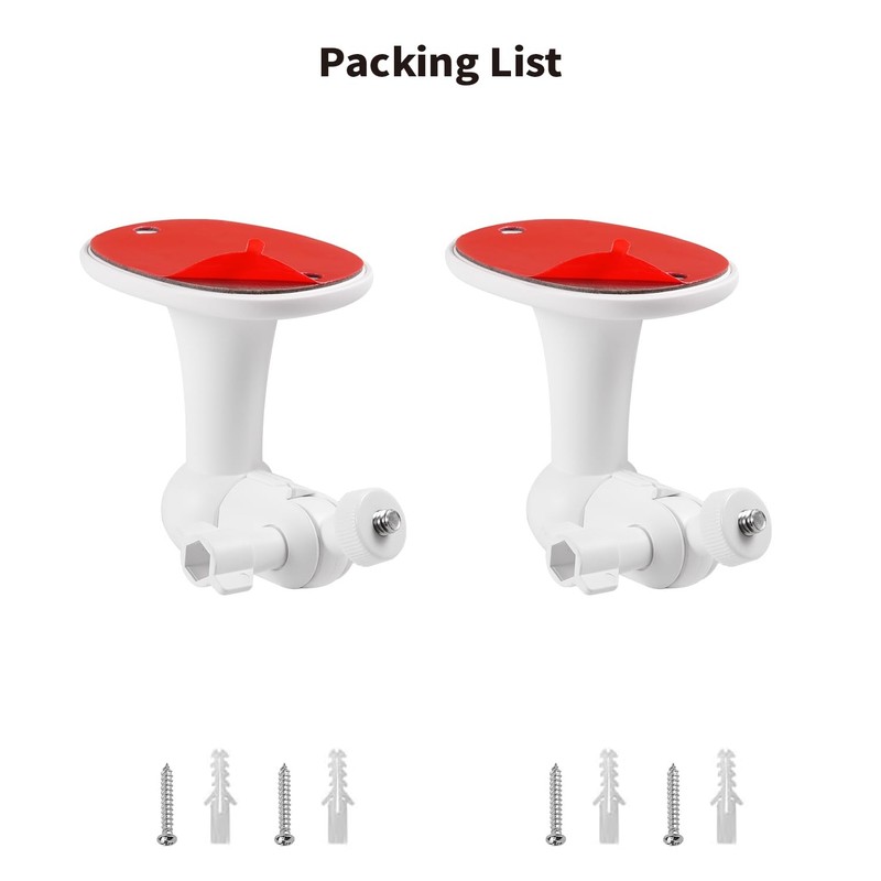 Security Camera Wall Mount 360° Adjustable Bracket for eufyCam 2C/2C Pro gallery