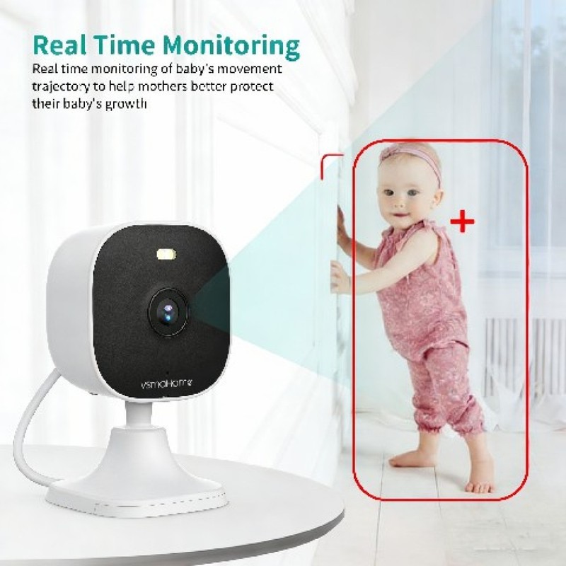 VSmaHome 2-pack WiFi 2K Security Camera 8X Zoom Out/indoor, Night Vision,360PTZ gallery