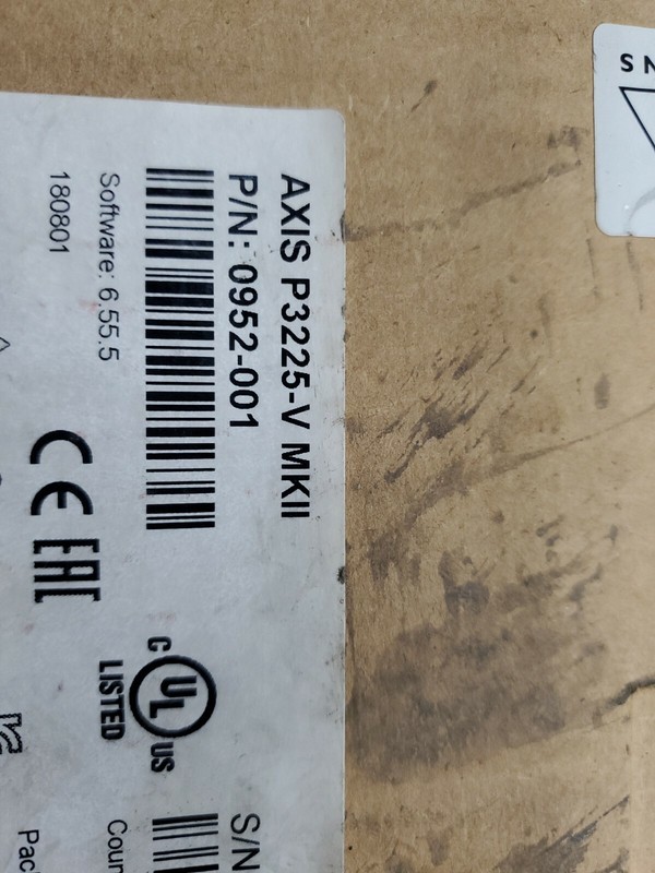 AXIS P3225-V MKII Network Camera