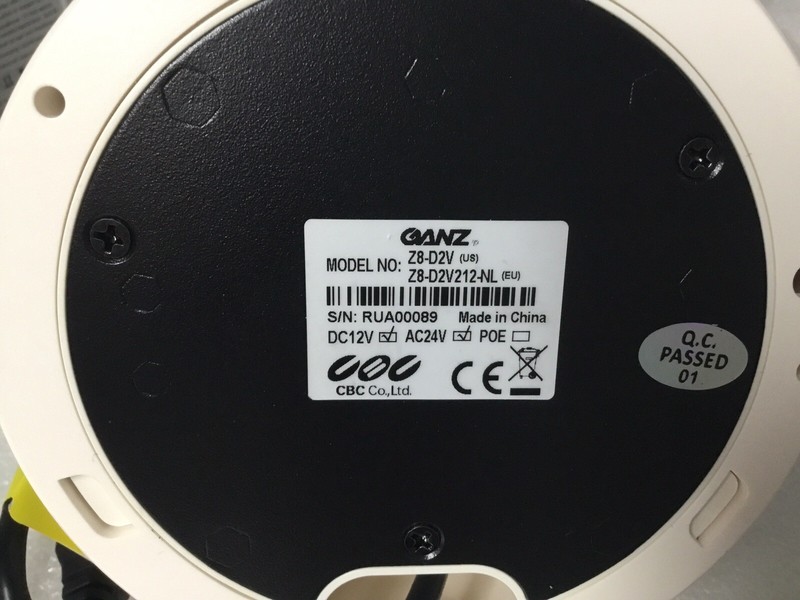 Ganz Z8-D2V Security Color Camera W/Full HD 1080P Indoor Hybrid IR 2.8-12mm NEW! gallery