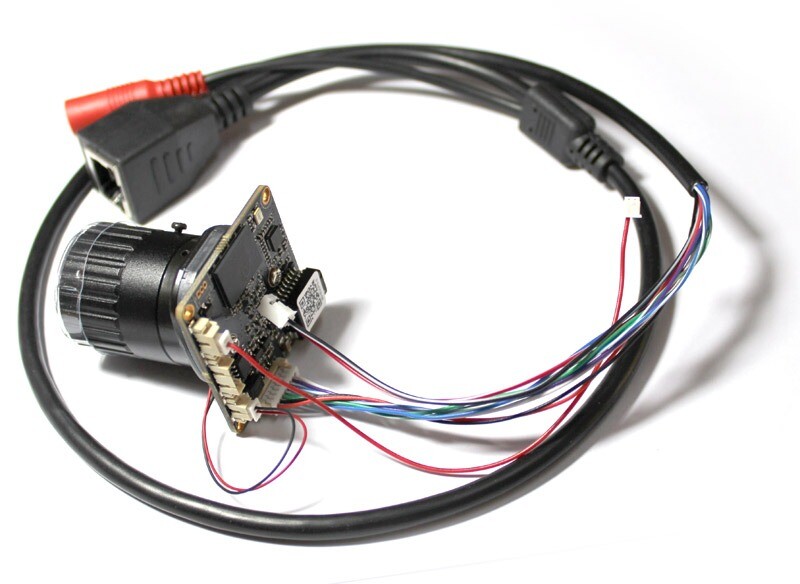 3MP HD CCTV IP Camera Module Network Security board ONVIF with Audio CS lens MIC gallery