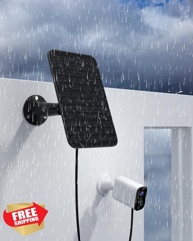 fohoa Solar Panel 3pk for Blink Cameras gallery