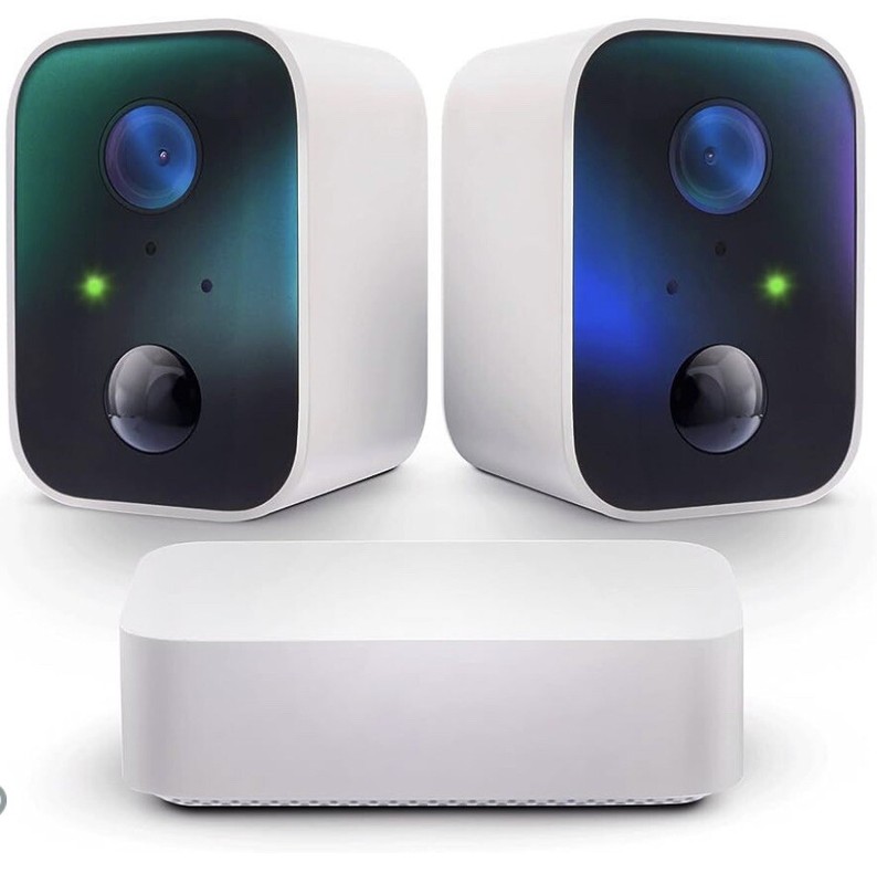 2Pk Wireless Security Camera W/Rechargeable Battery for ES06569G Hub Add-on. gallery