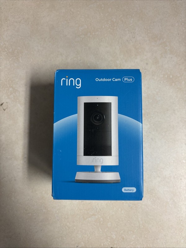 Ring Outdoor Camera Plus Battery 2K HD Smart Security Camera