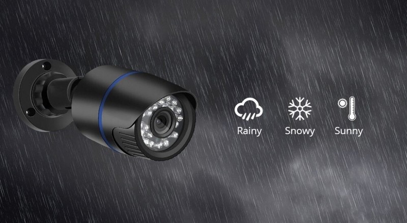 H.265/H.264 1080P Surveillance IP Camera Outdoor CCTV Security Camera PoE 48V gallery