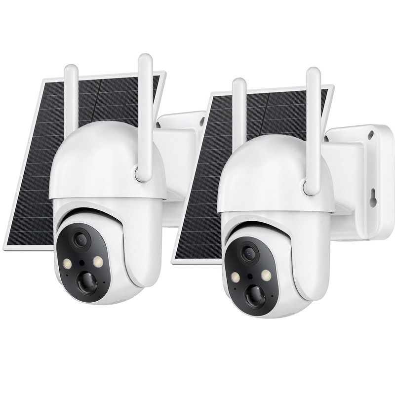 SEHMUA 4G LTE Solar Security Camera Wireless Outdoor 2K Night Vision gallery