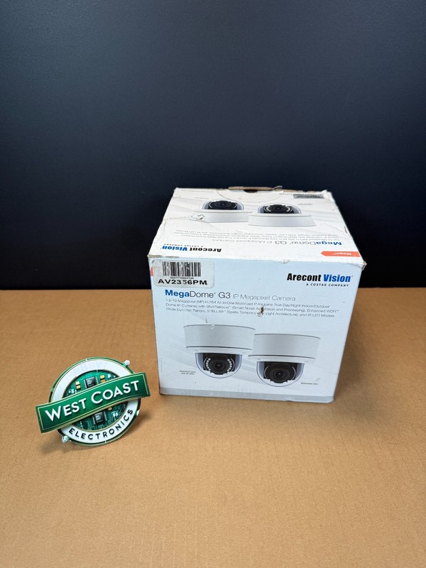 Arecont Vision Security Cameras Mega Dome G3 Stellar 1.2mp AV2356PM NEW!!!