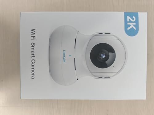 2K Pan/Tilt Security Indoor Camera WiFi Cam with Motion Detector Two-Way Audio gallery