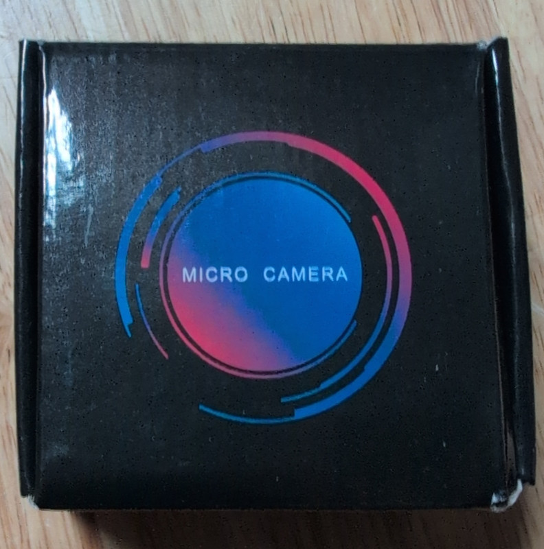 Micro Camera CCTV Indoor Surveillance Camera Black w/ USB Port Micro SD Slot