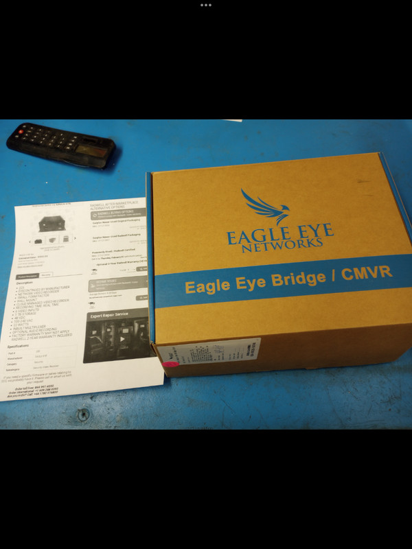 Eagle Eye Networks DB13 8MP Indoor/Outdoor IR Bullet IP Camera