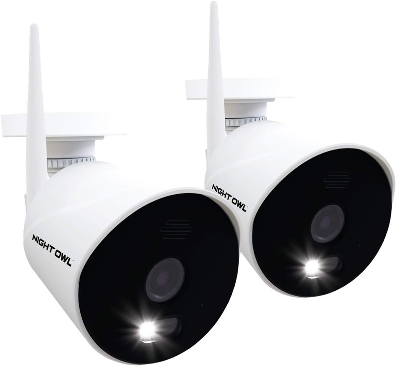 Night Owl AC Powered 1080p HD Wi Fi IP Camera 2 Pack Spotlight