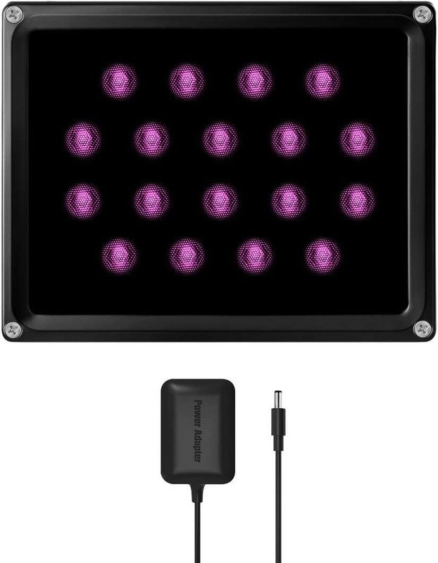 Outdoor IR Illuminator 200ft Range 18W 90° LED Flood Light for Security Cameras gallery