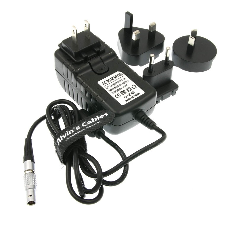 2 Pin Male to Universal AC with UK EU AU US Plugs Adapter Converter Power Cab…