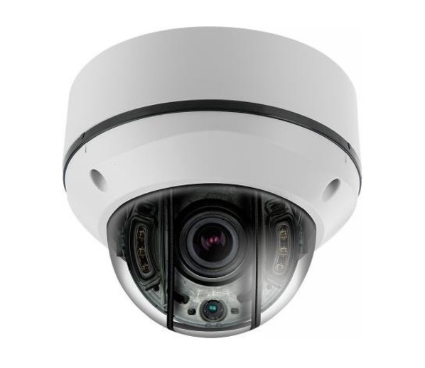NIT-P4542V-W Anti-IR Reflection 4MP STORM® IR Dome IP Network Camera w/ 4 COB IR