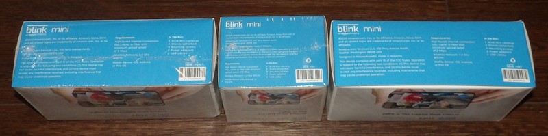 5 Lot Blink Mini Indoor Plug-In HD Smart Security Cameras - 3 New gallery