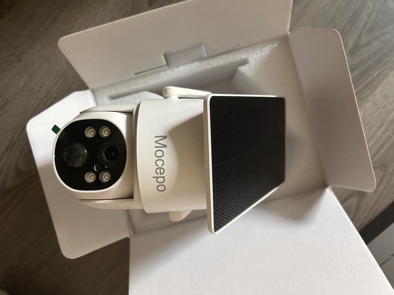 Mocepo Outdoor Smart Camera 2K Solar WiFi Weatherproof Night Vision 2-Way gallery