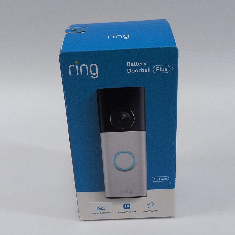 New Ring Battery Doorbell Plus Camera Doorbell