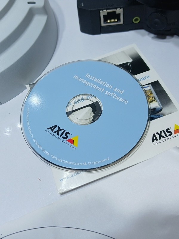 Axis Surveillance Camera Camera Cover Dvd Instructions And Paperwork gallery