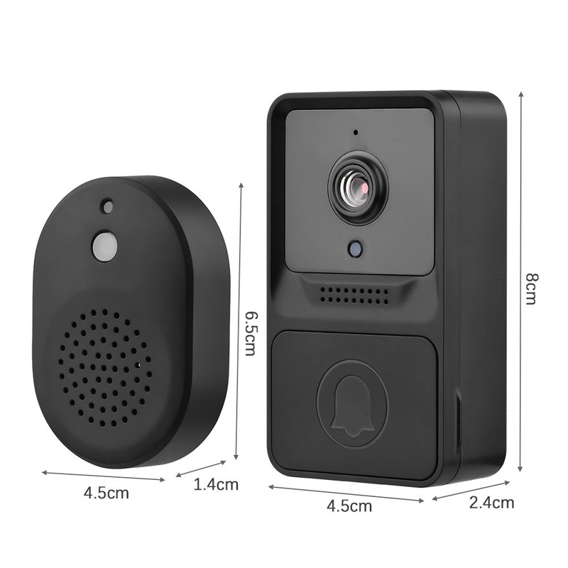 1080P High Resolution Visual Smart Security Doorbell Camera Wireless V CX4 gallery