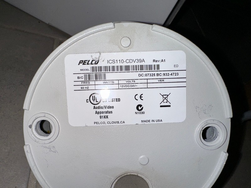 Pelco Weather resistant surveillance security camera ICS110-CDV-39A gallery