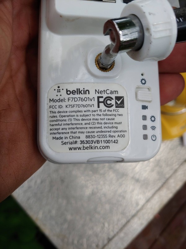 Belkin F7D7601v1 NetCam Wi-Fi Camera with Night Vision gallery