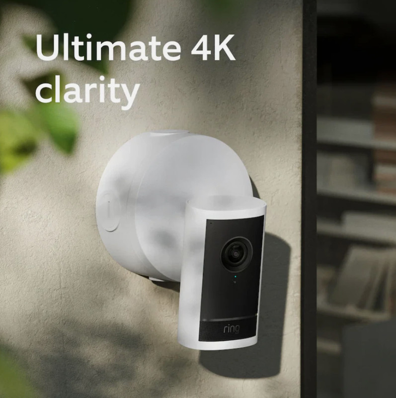 Ring Outdoor Cam Plus PoE Security Camera 2K Video Wide-Angle – New OEM gallery